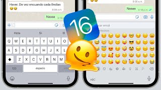 Nuevo TECLADO de IPHONE en Android 2022 [upl. by Eenafets]