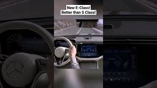 Is the New Mercedes EClass REALLY Better than SClass  shorts mercedeseclass motornation [upl. by Ioyal]