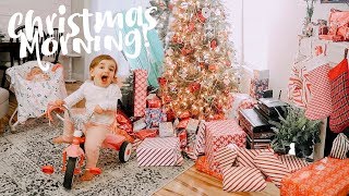 CHRISTMAS MORNING 2018 OPENING PRESENTS [upl. by Anitsihc]