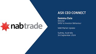 ASX CEO Connect September 2024  Market update [upl. by Merry]