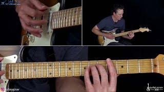 Radio Ga Ga Guitar Lesson  Queen [upl. by Ear]