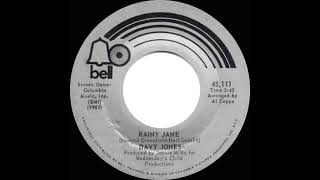 1971 HITS ARCHIVE Rainy Jane  Davy Jones mono 45 [upl. by Aniretac]