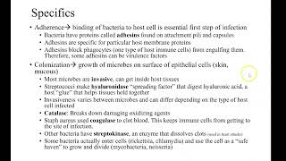 Ch 15 Virulence factors [upl. by Eralcyram]