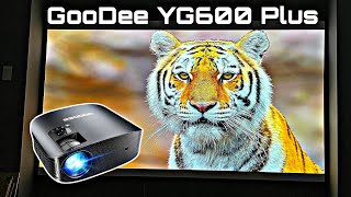 GooDee YG600 Plus 4K Projector Review [upl. by Pessa89]