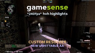 gamesense  1v1 HvH clips 4 ft bluhganglua beta [upl. by Nivalc]