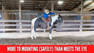 DC Develop The Communication To Mount Your Horse Safely [upl. by Knick456]