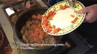 Aprenda a fazer um Cozido de Carne com Legumes [upl. by Hadwyn]