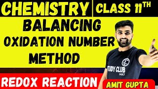 Oxidation Number Method Class 11  Oxidation Number Method Class 11 Basic Medium  Amit Gupta  NEET [upl. by Emilie117]