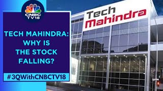 Tech Mahindra Is The Top Nifty Loser Despite A Beat In Revenue In Q3  CNBC TV18 [upl. by Weitzman]