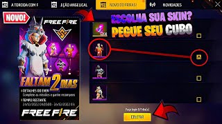 URGENTE ESCOLHA SUA SKIN CUBO MÁGICO GRÁTIS EVENTO ARRAIÁ 2024 6 PUNHOS DE VOLTA  FREE FIRE [upl. by Nerrej]