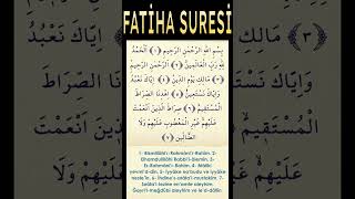 Namaz Duaları Fatiha Suresi [upl. by Naitirb]