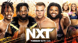 JeVon Evans amp Cedric Alexander vs Myles Borne amp Tavion Heights  WWE NXT 1792024 [upl. by Armahs]