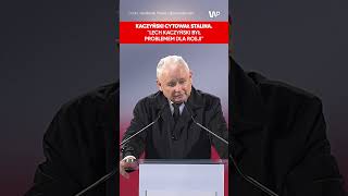 Kaczyński cytował Stalina quotLech Kaczyński był problemem dla Rosjiquot [upl. by Therron]