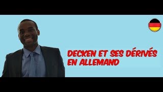 Cours dallemand A1 B2 Decken et ses dérivés en allemand [upl. by Watts69]