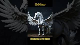 BirdHorse Hybrid Animal Version animals hybridanimals Bird uniquecreatures fascinatingcreature [upl. by Sekyere]