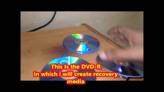 create recovery disc in windows 81 or 8 in hp laptopsstep by step [upl. by Jaddan]