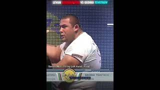 Levan Saginashvili easily defeated Georgi Tsvetkov 🦾🔥 armwrestling shortsvideo motivation [upl. by Mikiso413]