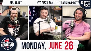 Dont Mess With New Yorks Pizza  Barstool Rundown  June 26 2023 [upl. by Ayokal954]