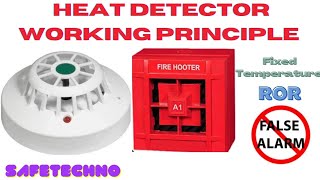 What Is Heat Detectorहीट डिटेक्टर क्या हैFire Heat Detector Working Principle [upl. by Mont]