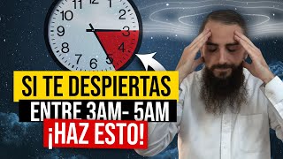 ¿Te Despiertas entre las 3 AM y las 5 AM ESTO ES LO QUE Quiere Dios de ti [upl. by Lahsram492]