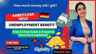 Unemployment Benefits in Germany 🇩🇪Arbeitslosengeld Process  Steps amp Required Documents Explained [upl. by Colver]