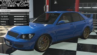 GTA 5  OG Vehicle Customization  Karin Sultan [upl. by Ursi]