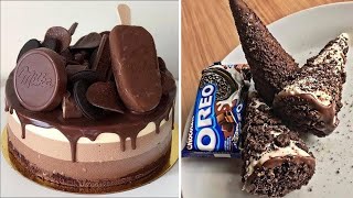 Indulgent Chocolate Cake Recipes  So Yummy Yummy Desserts  Easy Chocolate Cake Decorating Ideas [upl. by Maillw]