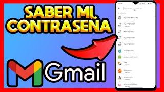 ✅COMO SABER MI CONTRASEÑA DE GMAIL [upl. by Atneuqal]