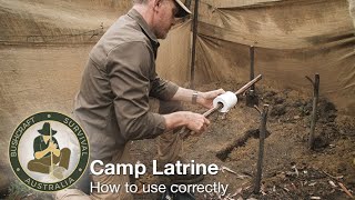 How to use a camp latrine [upl. by Clover53]