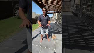 Barefoot on Carvestone Patio texas outdoorliving patio overlay concrete backyard [upl. by Rob58]