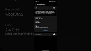 Active auto hotspot on Samsung Phone [upl. by Bradeord]