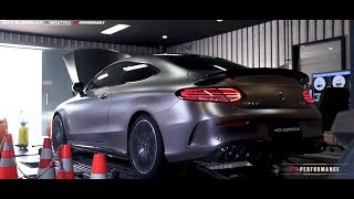 Mercedes C43 AMG Coupe w Armytrix Decat Exhaust PP Performance Stage 1 Crazy Sound [upl. by Nwahsat]