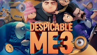 Despicable Me 3 2017 Animated Movie  Steve Carell  Despicable Me 3 Full Movie HD Fact amp Details [upl. by Assener]