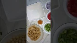 Kuch hi minto main bna kr chat ki cravings ho puri chola chat recipe  chickpeas recipe chatrecipy [upl. by Aroel983]