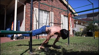 April 7  Planche press negative practice  Rehab Phase [upl. by Madai20]