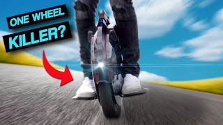 INMOTION V10 ELECTRIC UNICYCLE REVIEW  THE FUTURE [upl. by Sly]