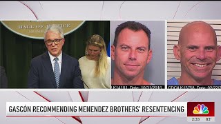 Full Press Conference DA calls for Menendez brothers resentencing [upl. by Sisenej418]