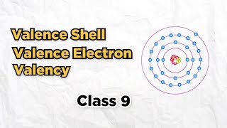 Valence shell Valence electron amp valency [upl. by Nylirek]