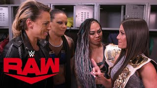 Nox and Natalya lay out the challenge for Baszler and Stark Raw exclusive Jan 15 2024 [upl. by Bish279]