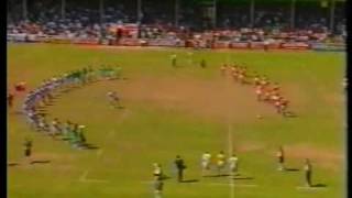 Samoa v Tonga Haka 1992 [upl. by Dleifxam]