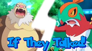 IF POKÉMON TALKED HAWLUCHA VS SLAKING [upl. by Mccullough356]