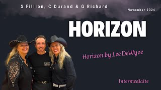 HORIZON  LINE DANCE  C DURAND S FILLION amp G RICHARD [upl. by Marra]