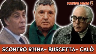 INCREDIBILE CONFRONTO IN TRIBUNALE TRA Riina  Buscetta  Calò [upl. by Geithner466]