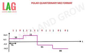 Polar Quanternary NRZ Formatहिन्दी [upl. by Anividul]