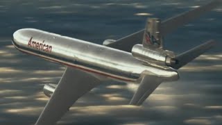 American Airlines Flight 96  Landing Animation [upl. by Ynnavoj]