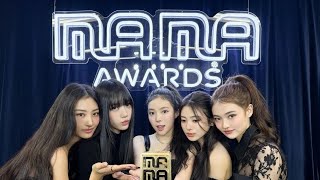 MEOVVS FIRST AWARD WAS FAVORITE RISING STAR FROM MAMA 2024 [upl. by Nlocnil95]