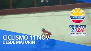 XXI Juegos Deportivos Nacionales Juveniles Oriente 2024  Ciclismo de Pista  11NOV [upl. by Lewes124]