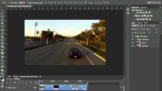 How to edit Video in Photoshop CC and CS6  The Basics Photoshop Tutorial [upl. by Sirovaj]