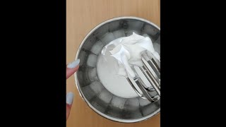 How to Whip Cream in 1 Min  Whipped Cream Recipe  Perfect Whipping Cream Recipe  Whipped Cream [upl. by Blondie]