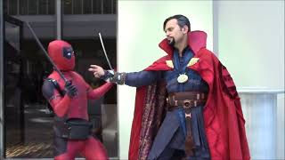 Deadpool and Friends at the 2024 DragonCon deadpoolcorps deadpoolxwolverine byebyebyechallenge [upl. by Stephenson986]